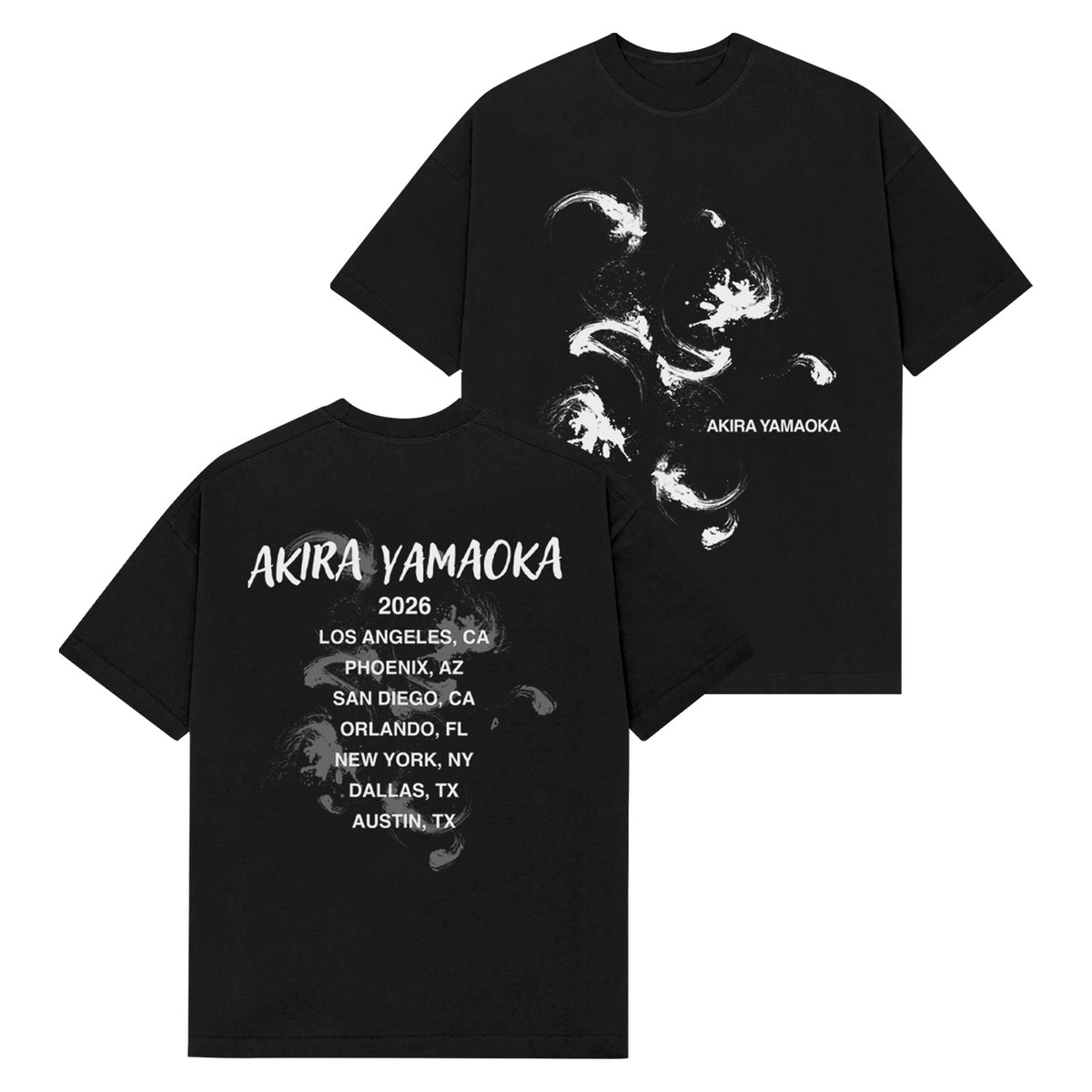2026 Brush Stroke Tour Tee